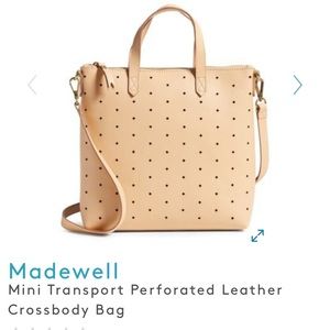 Madewell Perforated Leather Crossbody